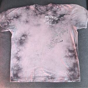 VINTAGE Aqua VI men’s tie dye anchor graphic t-shirt XL